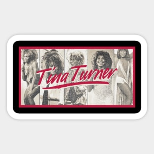 Tina Turner // The Queen of Rock RIP 1939 -2023 Sticker